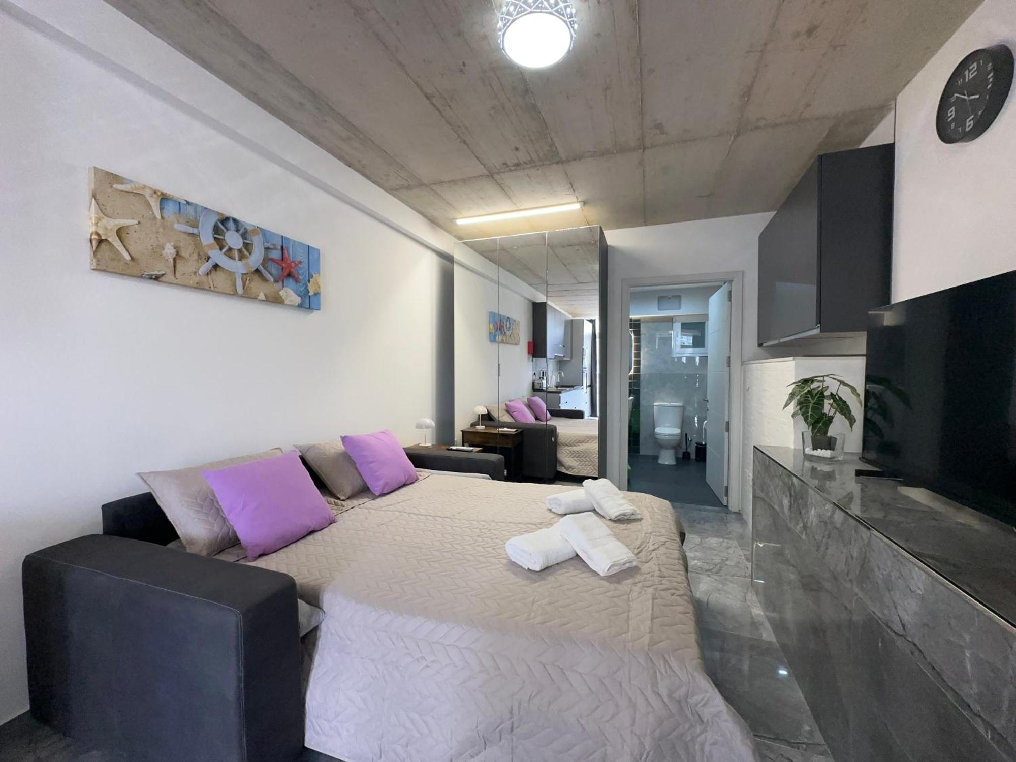 Seafront, Lovely Modern Studio. San Julián Exterior foto